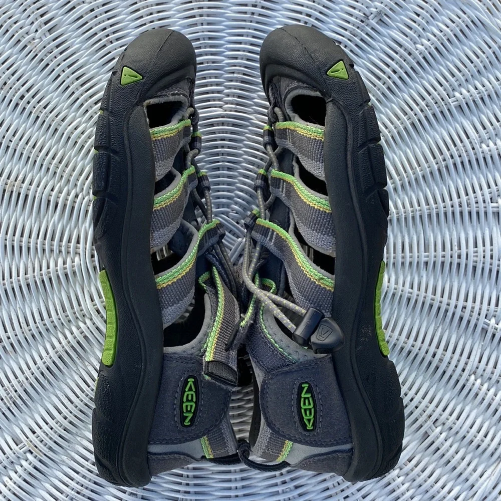 Keen Newport H2 Gray Green Water Hiking Sport Sandals (1014266) Size 5